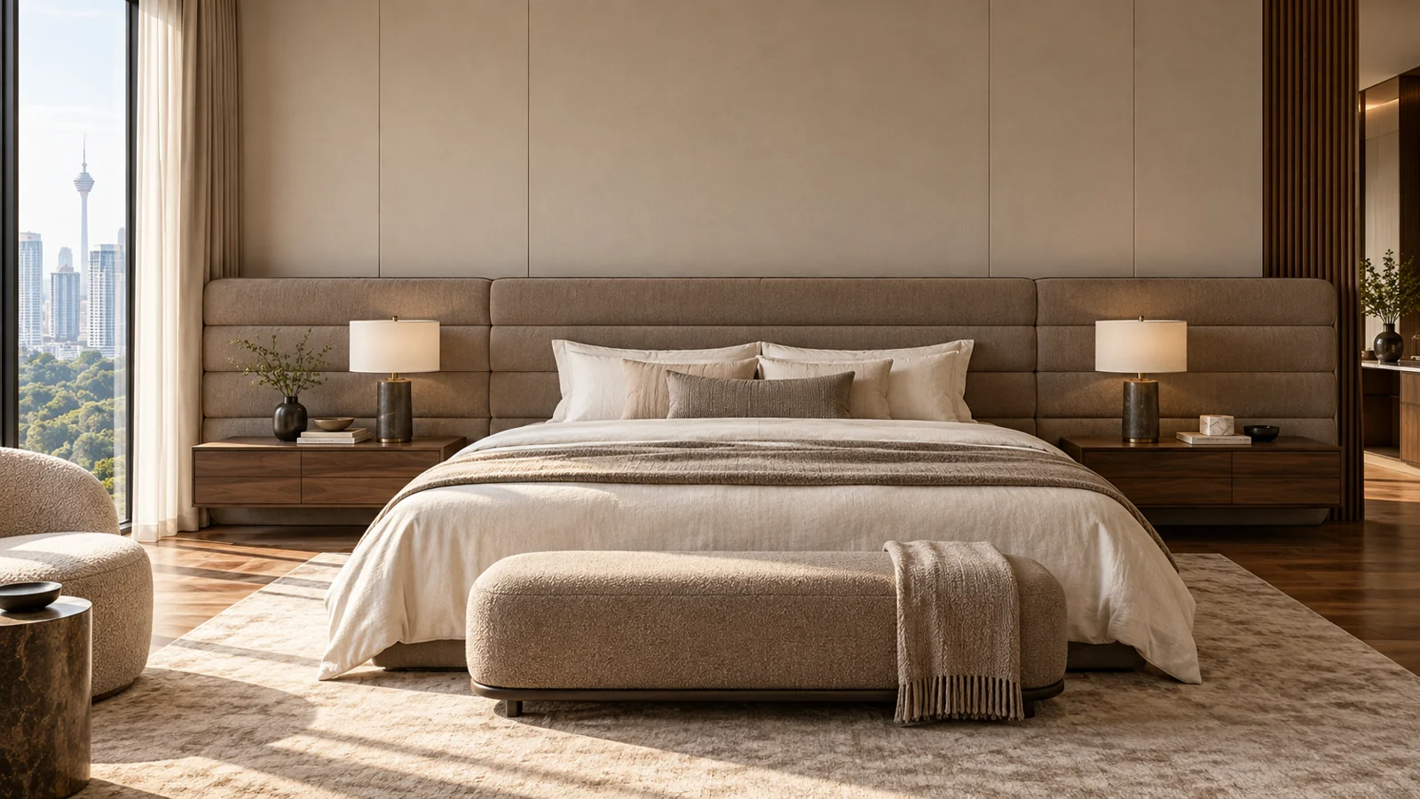 Modern Minimalist bedhead collection