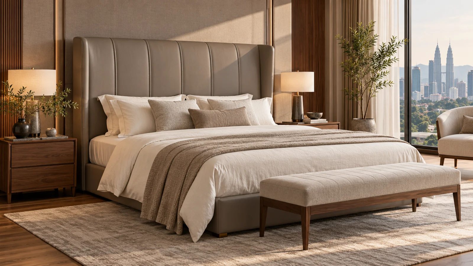 NV-BH102 Couture: original custom bedhead concept