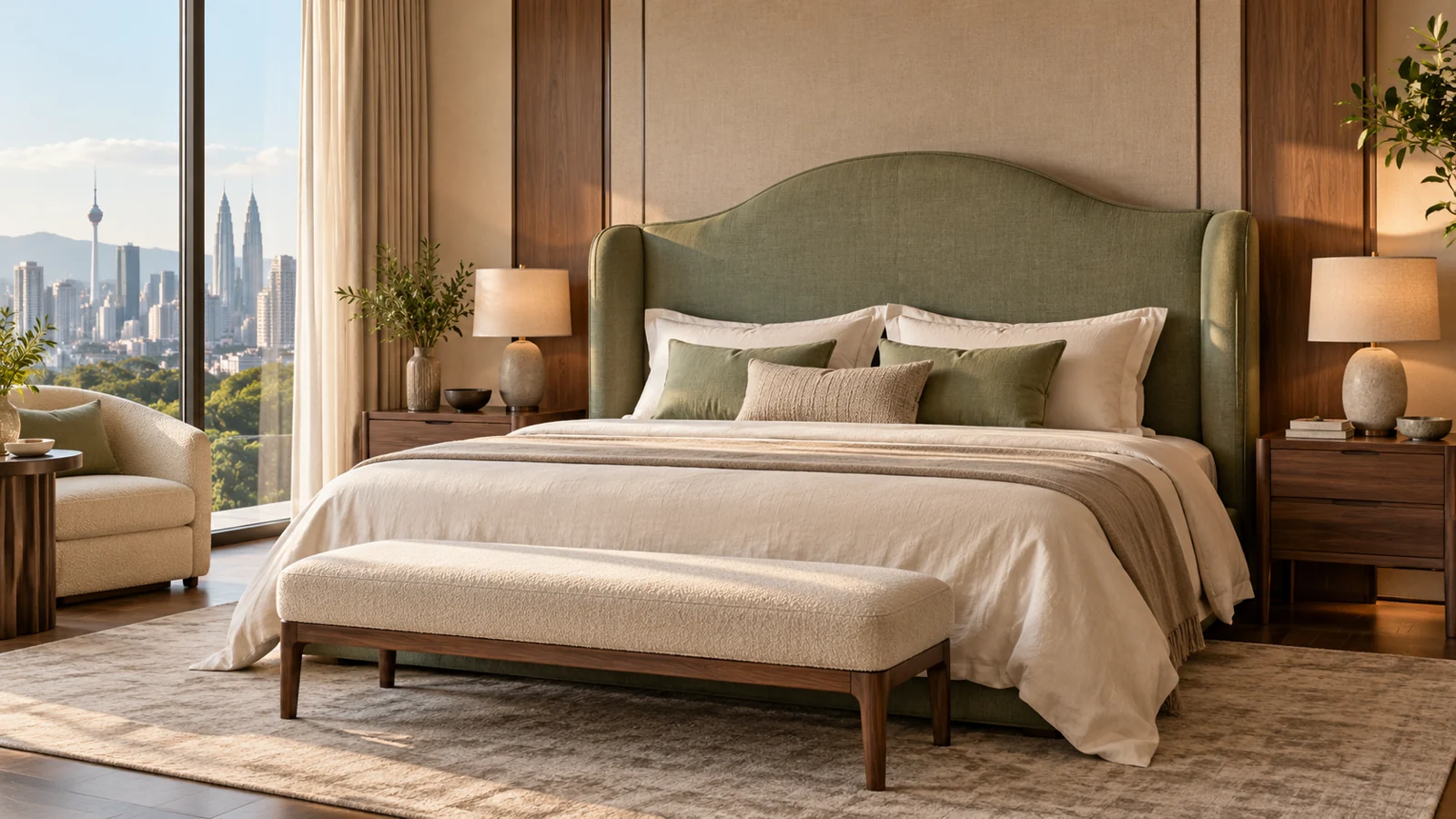 NV-BH009 Garden Suite original AI bedhead concept