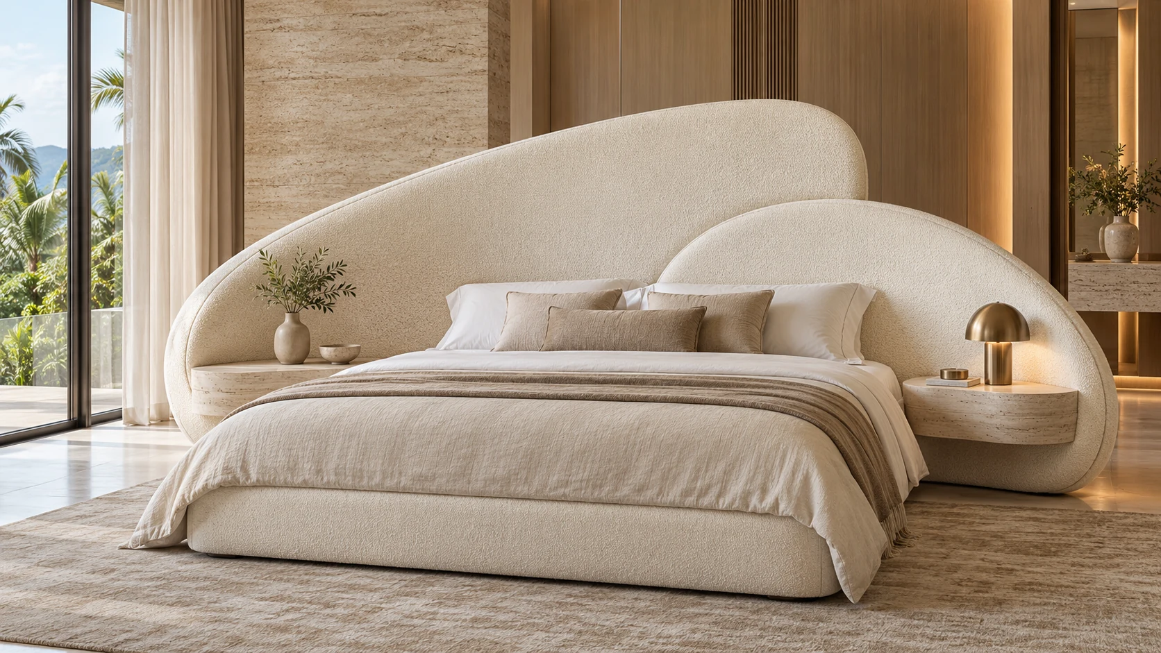 Curved & Organic bedhead collection