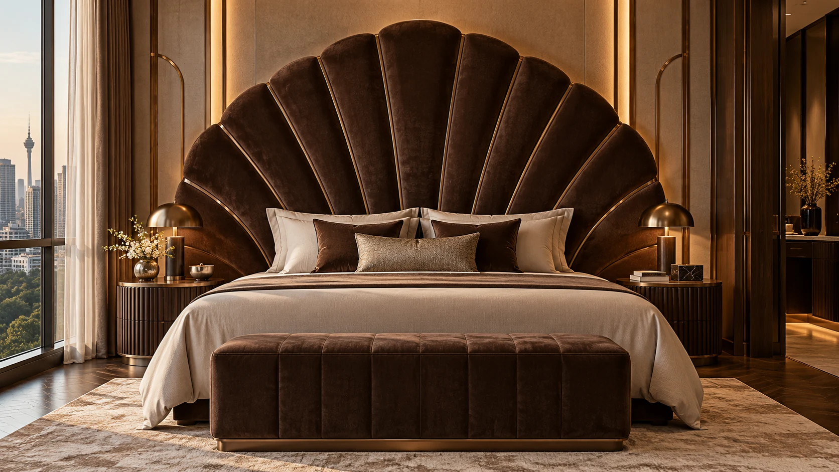 Designer Statement bedhead collection