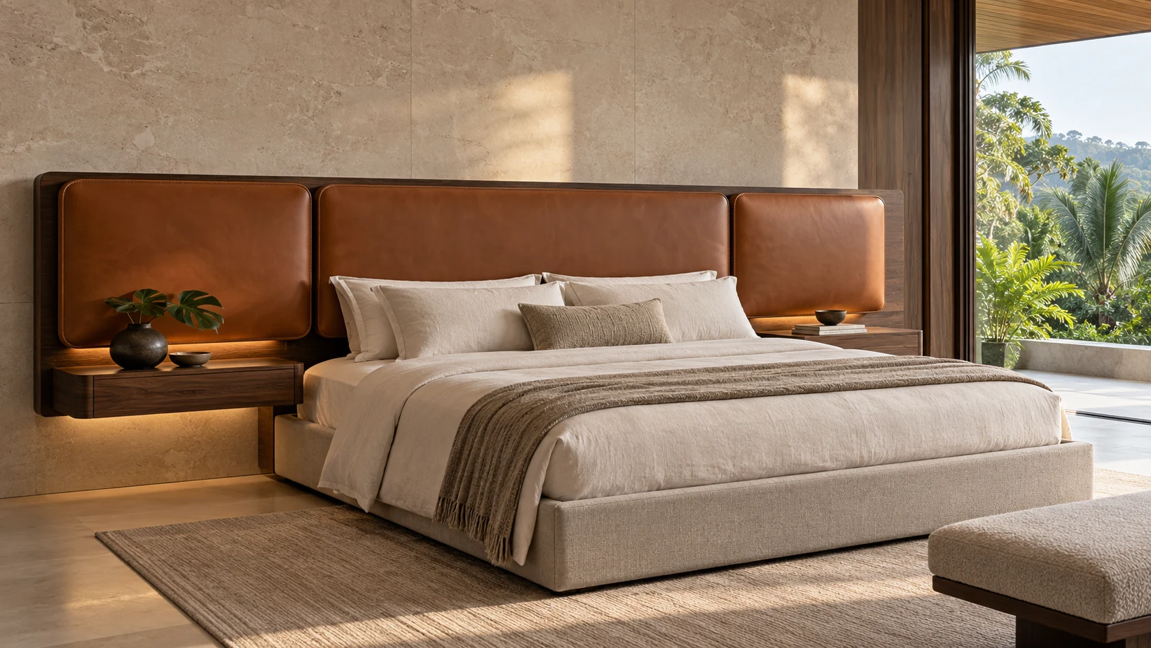 Saddle Frame original luxury bedhead design concept