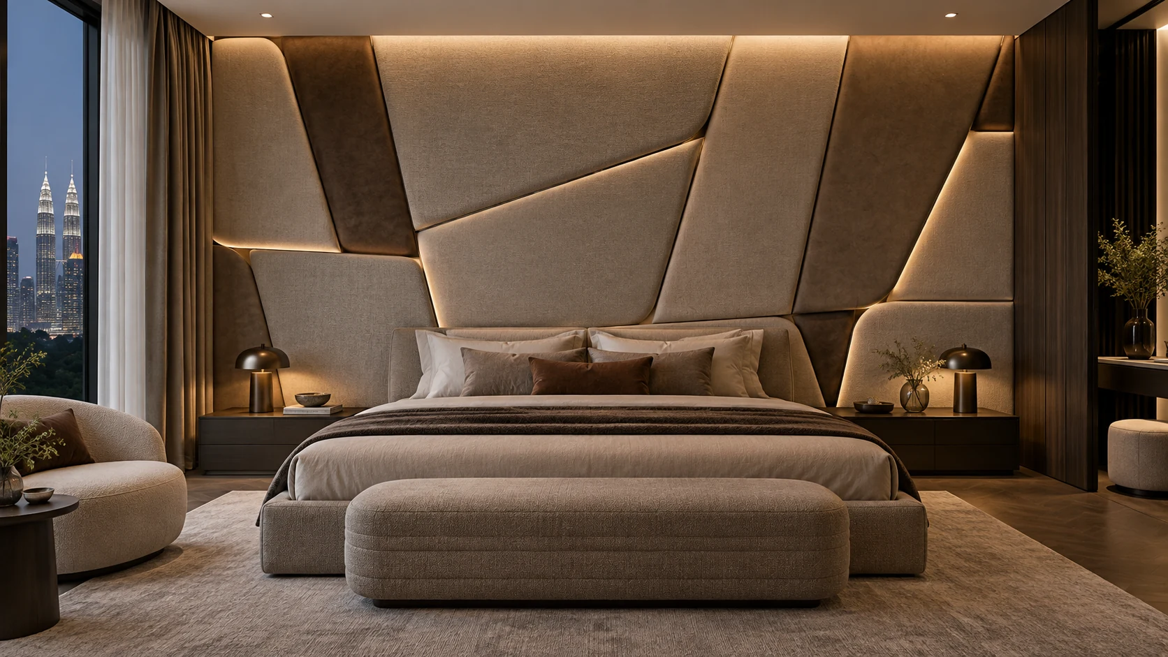 Full Wall Panels bedhead collection